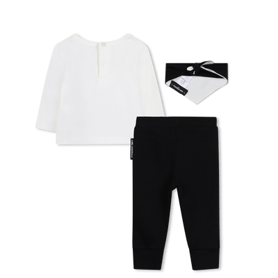 T-shirt, boxer shorts and scarf set KARL LAGERFELD KIDS BOY