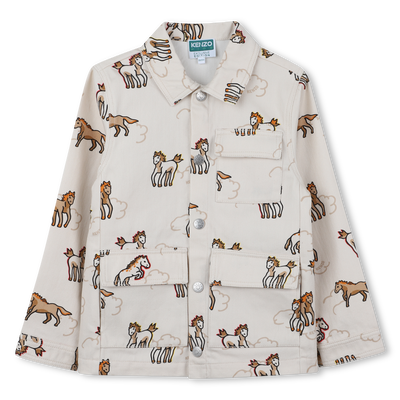 Logo Print Jacket KENZO KIDS UNISEX