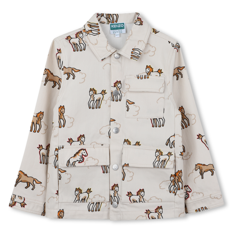 Logo Print Jacket KENZO KIDS 
                        UNISEX