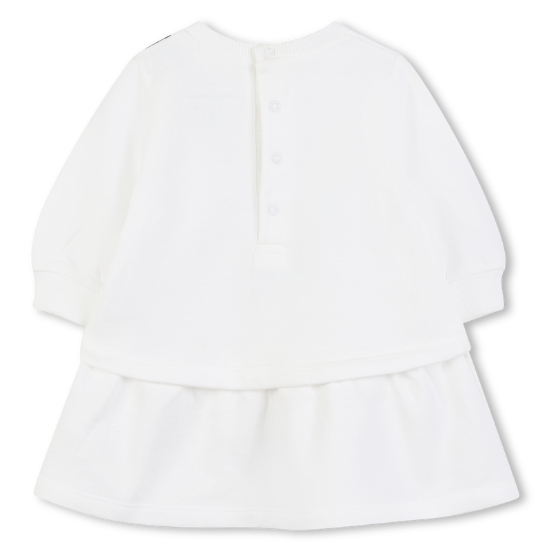 Cotton fleece dress MARC JACOBS 
                    UNISEX