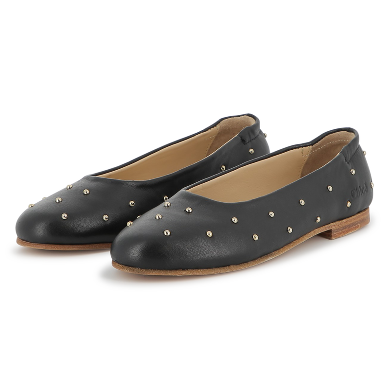 Sheepskin ballerinas CHLOE 
                    GIRL