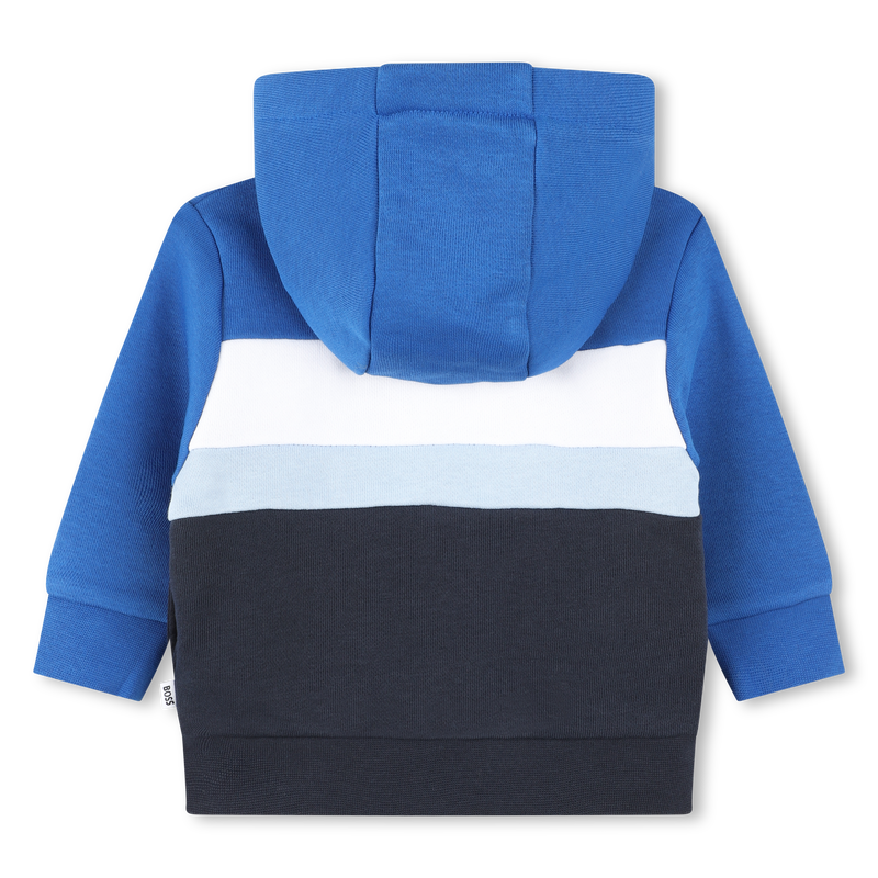 Zip-up fleece sweatshirt BOSS 
                    BOY