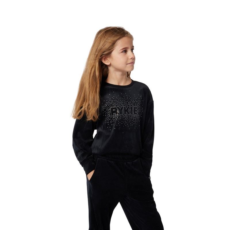 Velvet Sweatshirt SONIA RYKIEL 
                    GIRL