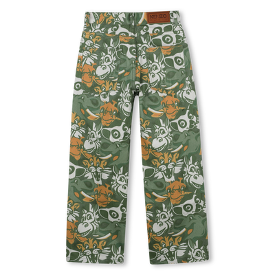 Straight cut trousers KENZO KIDS BOY