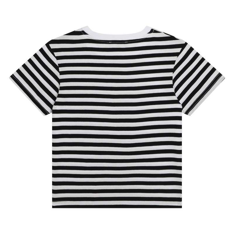 Striped cotton T-shirt DKNY 
                    BOY