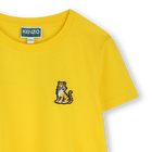 Embroidered badge flared dress KENZO KIDS 
                    GIRL