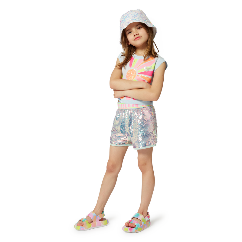 Shiny sequin bucket hat BILLIEBLUSH 
                        GIRL