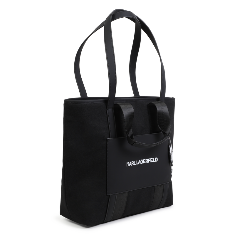 Tote bag with CHOUPETTE tag KARL LAGERFELD KIDS 
                        GIRL