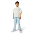 Jeans with logo motifs KENZO KIDS 
                    BOY