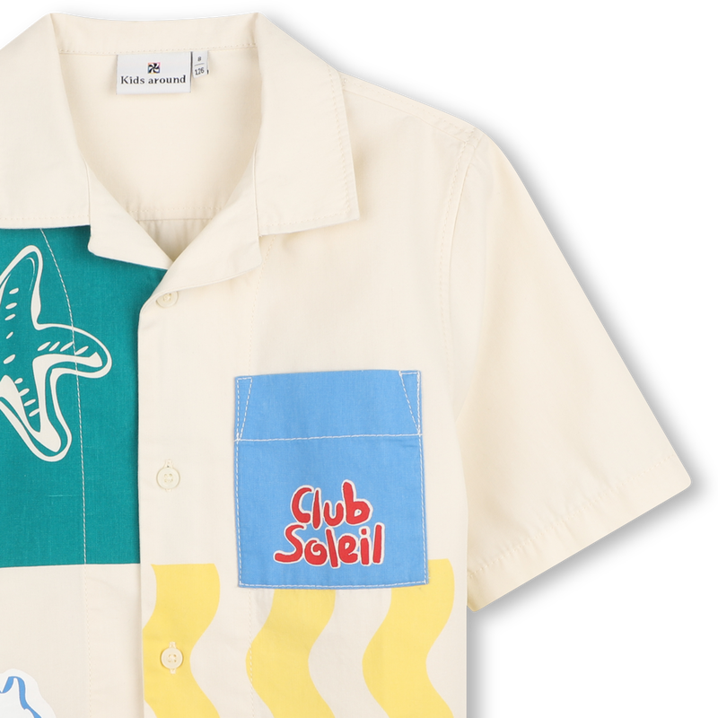 Poplin Shirt KIDS AROUND 
                        BOY