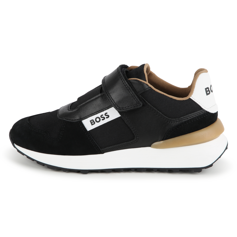 Hugo boss velcro trainers clearance