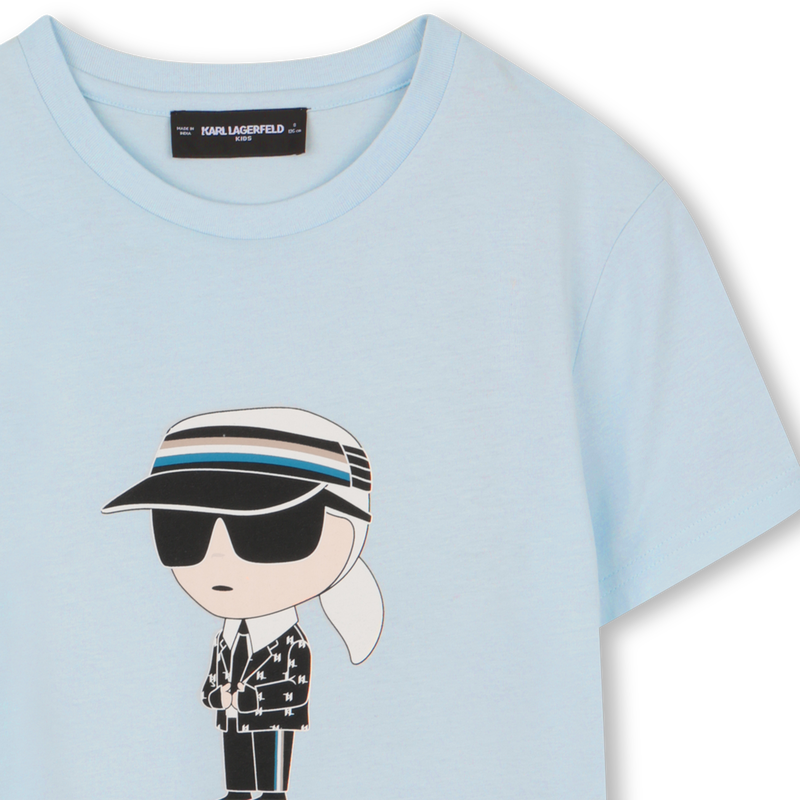 Short-Sleeved T-Shirt KARL LAGERFELD KIDS 
                        BOY