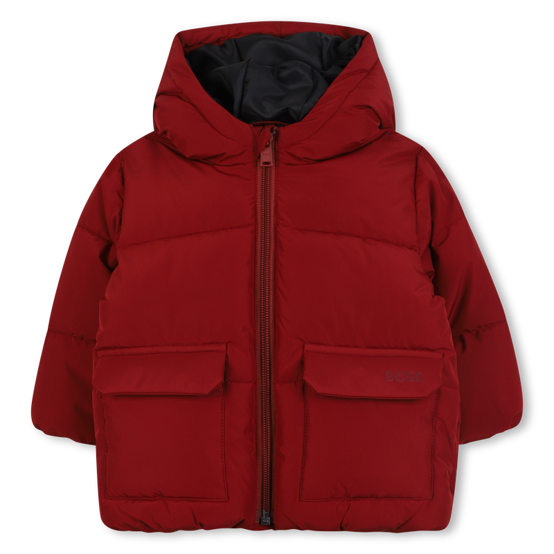 Hooded down jacket BOSS 
                    BOY