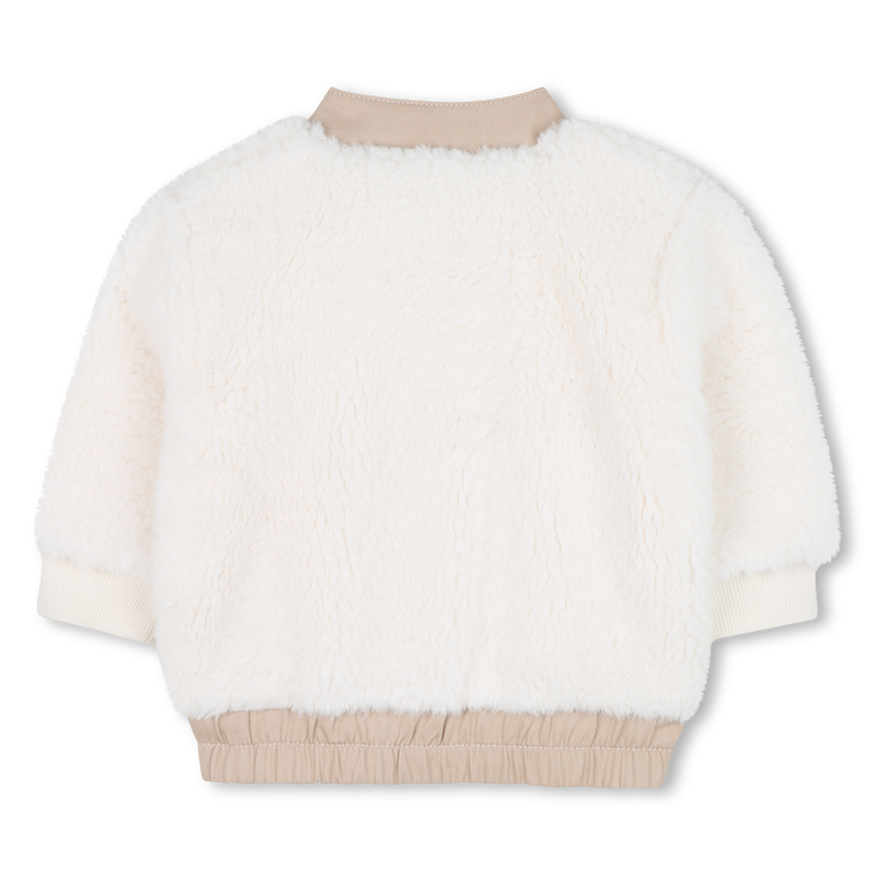Fleece cardigan with zip-up lining TIMBERLAND 
                    BOY