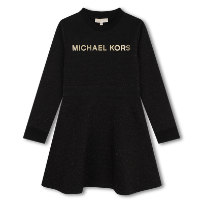 Glittery Fleece Dress MICHAEL KORS GIRL