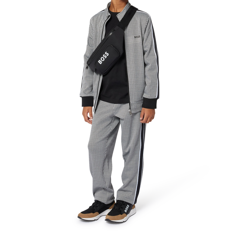 Printed Zip-Up Cardigan BOSS 
                        BOY