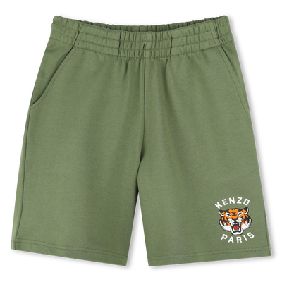 Fleece Bermuda shorts KENZO KIDS BOY