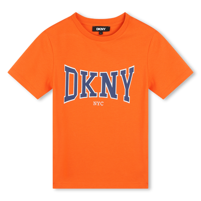 Short-Sleeved Cotton T-Shirt DKNY BOY