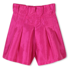 Formal taffeta shorts KARL LAGERFELD KIDS 
                    GIRL