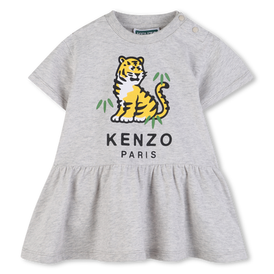 Shoulder Snap Dress KENZO KIDS GIRL