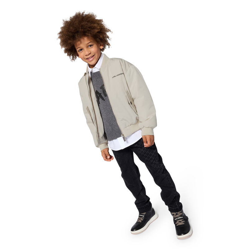 Denim pants KARL LAGERFELD KIDS 
                        BOY