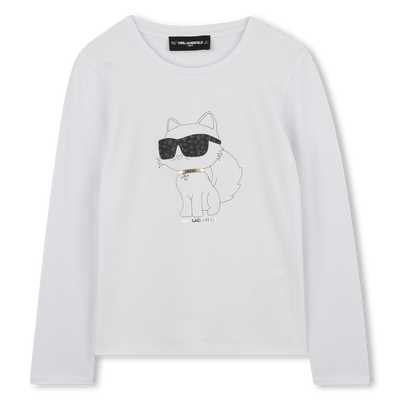 Long Sleeve T-Shirt KARL LAGERFELD KIDS GIRL