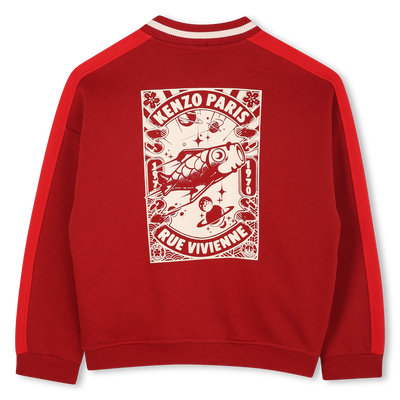 Cardigan with snap button closure KENZO KIDS BOY