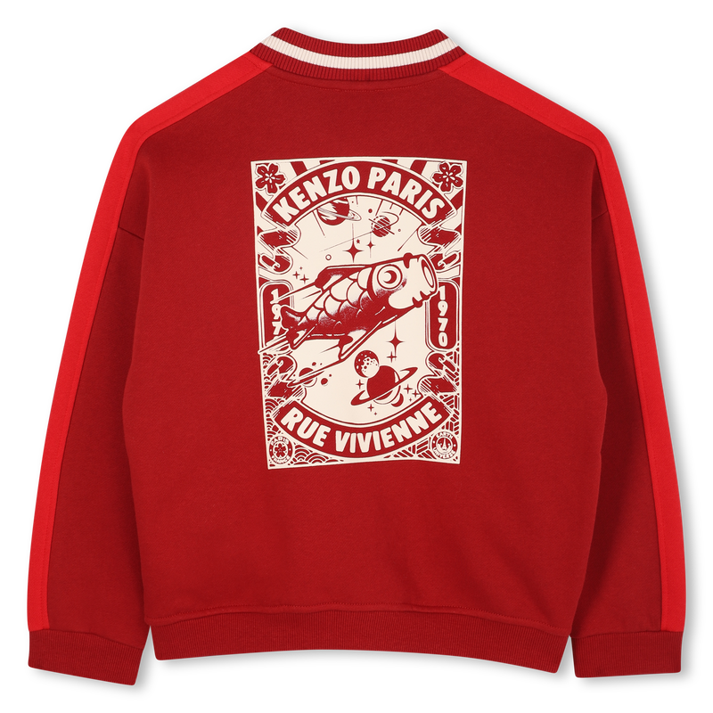 Cardigan with snap button closure KENZO KIDS 
                        BOY