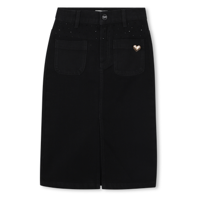 Denim midi skirt SONIA RYKIEL GIRL