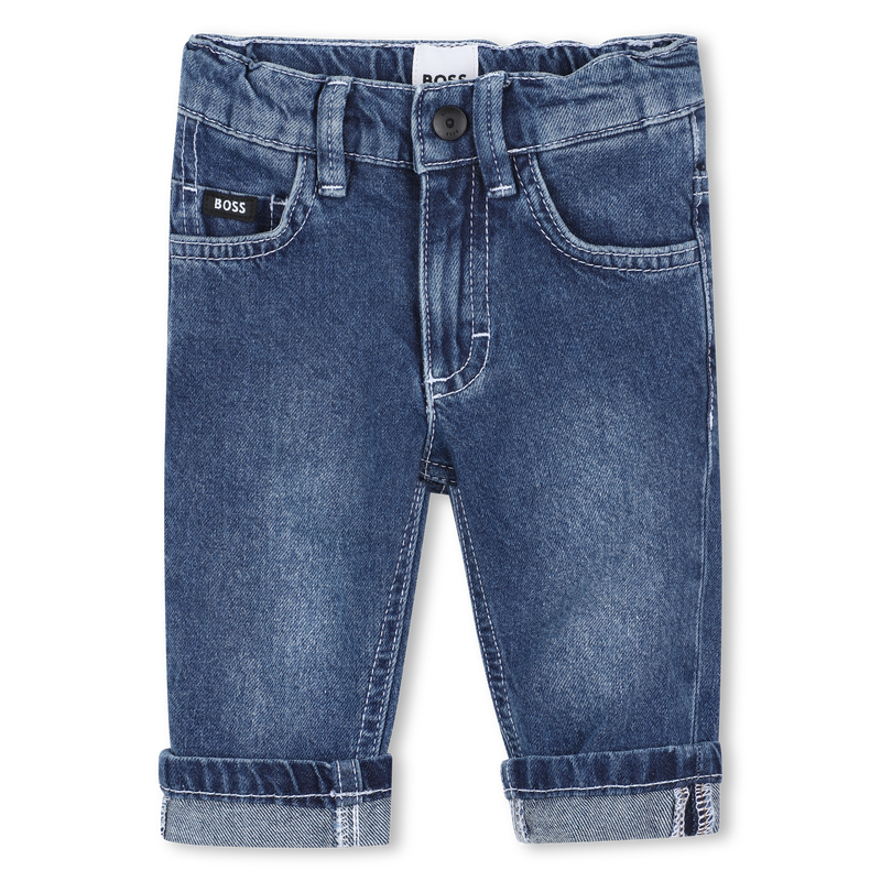 Five-pocket cotton jeans BOSS 
                    BOY