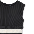 Pleated Short-Sleeved Dress KARL LAGERFELD KIDS 
                    GIRL