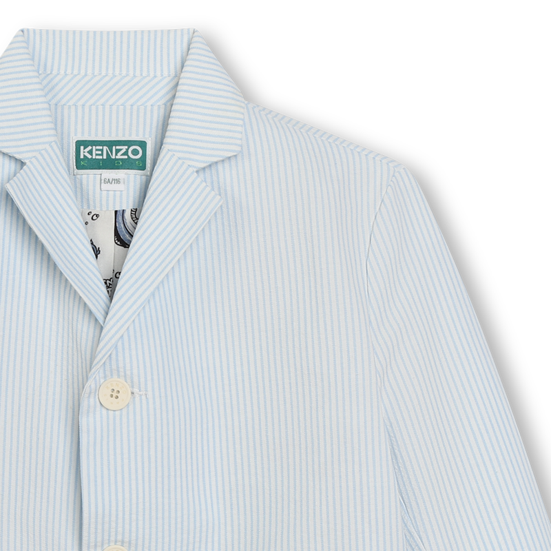 Striped suit jacket KENZO KIDS 
                    BOY