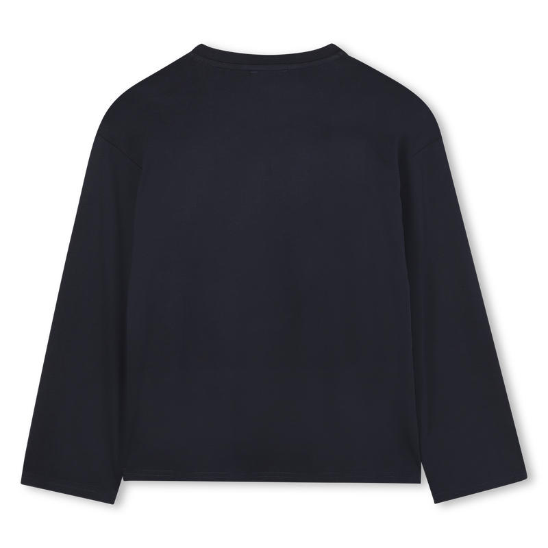 Wide-sleeved long-sleeved T-shirt KENZO KIDS 
                    BOY