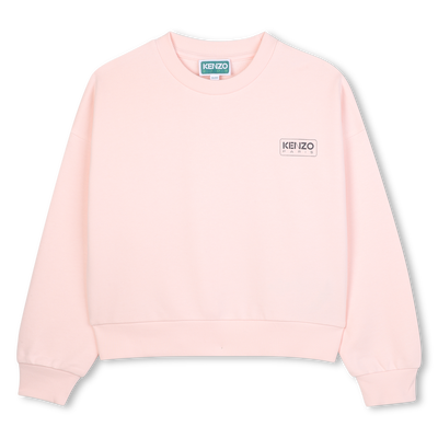 Fleece sweatshirt KENZO KIDS GIRL