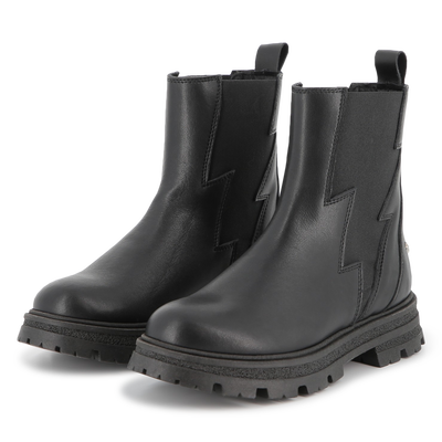 Cowhide leather Chelsea boots ZADIG & VOLTAIRE GIRL