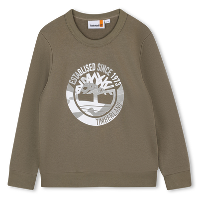 Printed Fleece Sweatshirt TIMBERLAND BOY