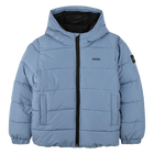 Long-Sleeved Puffer Jacket, MEDIUM GREY, hi-res
