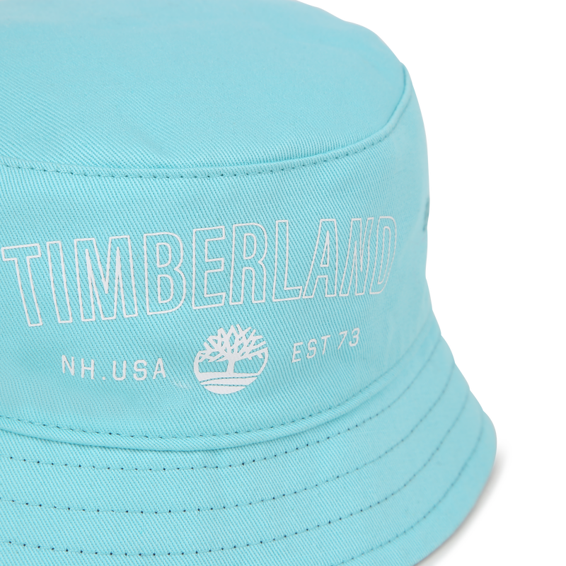 Reversible Cotton Bucket Hat TIMBERLAND 
                    BOY
