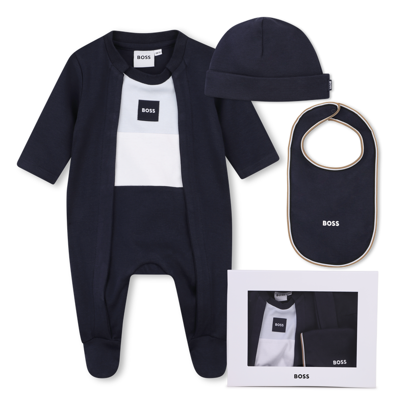 Pyjama set, hat, and bib BOSS 
                        BOY