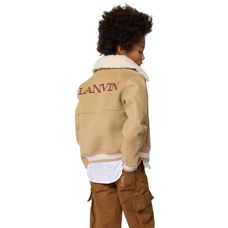 Embroidered printed shirt with che logo LANVIN 
                    BOY