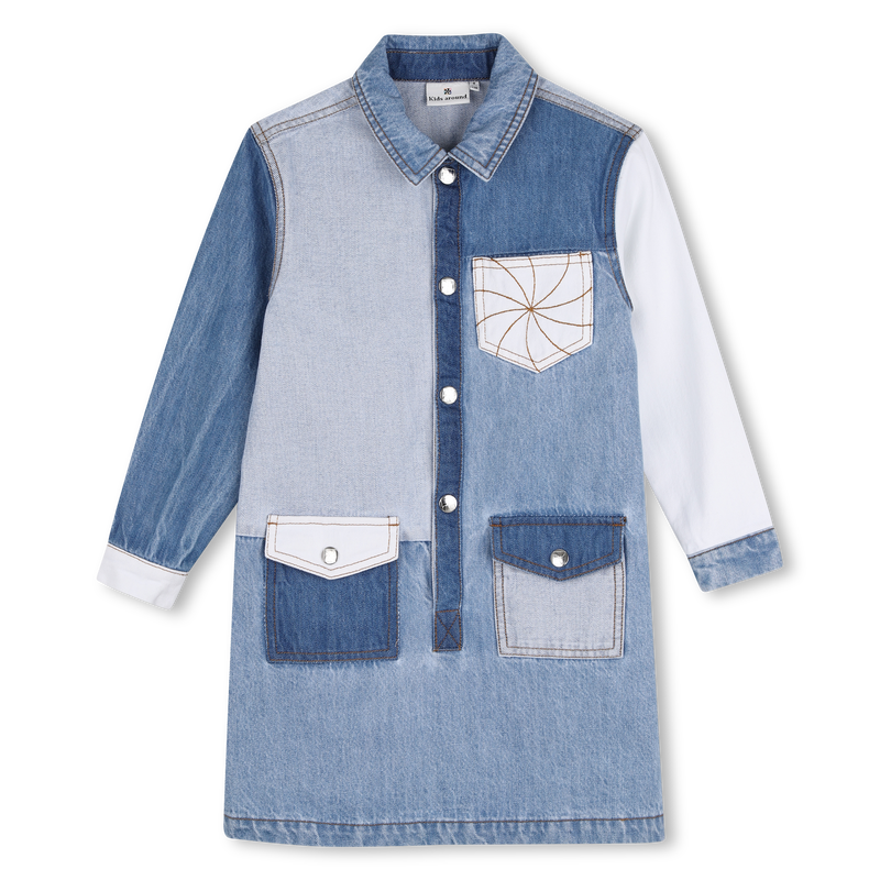 Denim dress KIDS AROUND 
                        GIRL