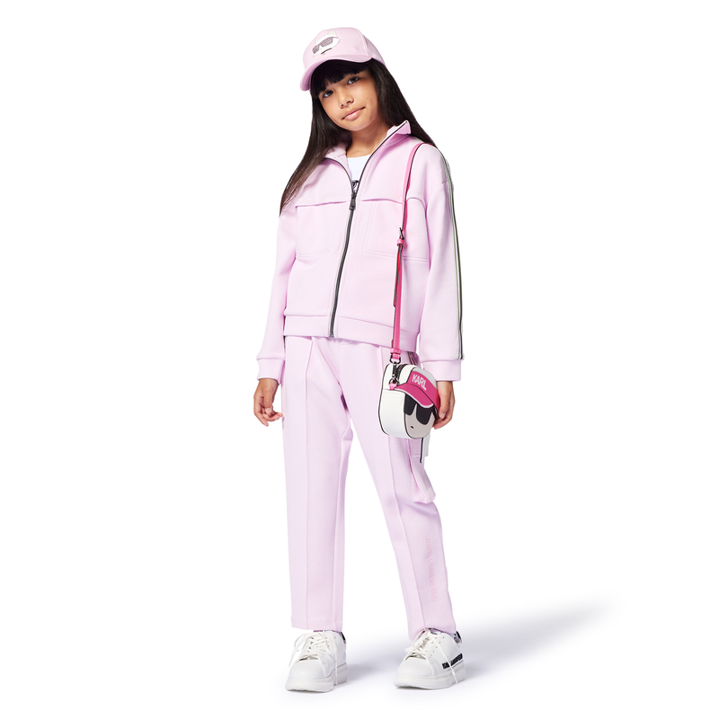 Adjustable cotton baseball cap KARL LAGERFELD KIDS 
                        GIRL