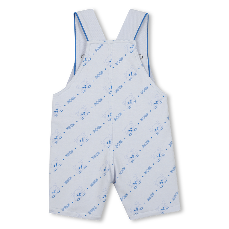 Panda Print Short Overalls BOSS 
                        BOY