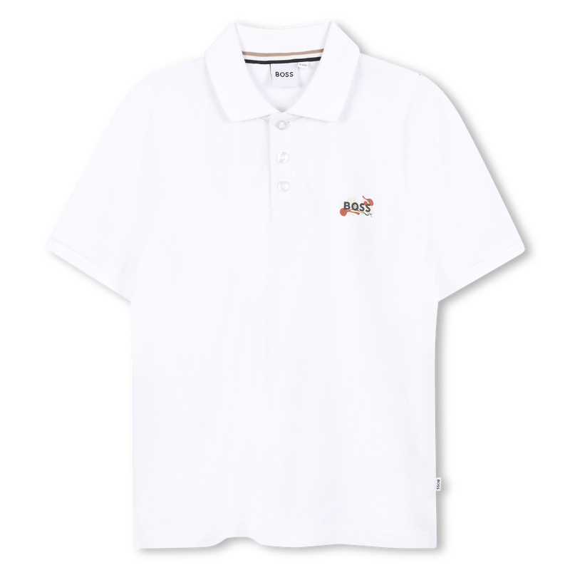 SHORT SLEEVE POLO BOSS 
                    BOY