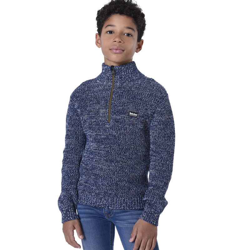 Cotton stand-up collar jumper TIMBERLAND 
                    BOY