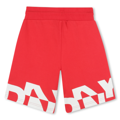 Cotton fleece Bermuda shorts DKNY BOY