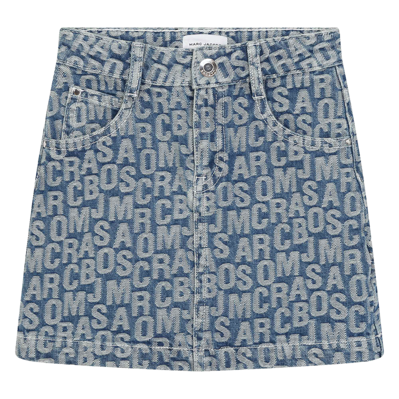 Cotton Jean Skirt MARC JACOBS 
                    GIRL