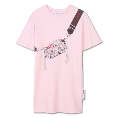 Short-sleeved cotton dress MARC JACOBS GIRL