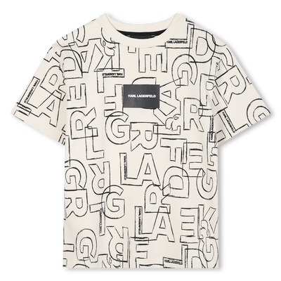 Short-sleeved T-shirt KARL LAGERFELD KIDS BOY