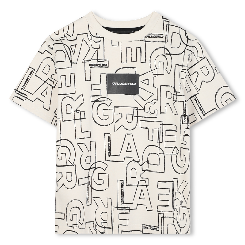 Short-sleeved T-shirt KARL LAGERFELD KIDS 
                        BOY